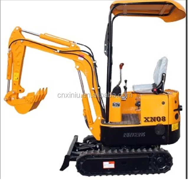 Mini Crawler buckets excavators with lowest price XN08