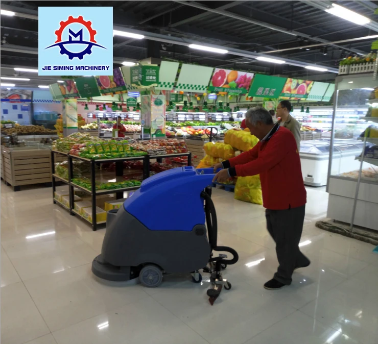 Industrial Automatic Cleaning Machine For Supermarket Floor