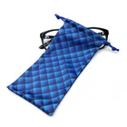 Custom full color printing microfiber eyeglass pouch