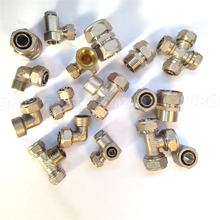 Multilayer pex pipe connector female screw fitting for customized, View