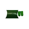 Reusable Slow Rebound Soft and Comfortable Travel PU Foam Custom logo 32dB Factory Earplugs Foam With Pillowpack For Promotion
