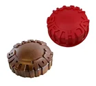 DIY Silicone Happy Birthday Round Cake Mold Pan Kitchen Baking Tools Bread Pie Flan Tart Bakeware Decorating