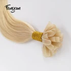 0.9g Mini Best Quality 100% Virgin Remy Hair Full Cuticle Russian U Tip Keratin Blond Human Hair Extension