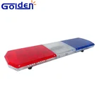 Super thin red blue military used strobe 3W led police warning light bar