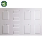 China factory pvc heat pressing board and PVC embossed pattern board