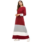 Zakiyyah 7337 Islamic Clothing Collection Abaya Kaftan Dubai Flared Long Dress With Trumpet Sleeve Design For Party