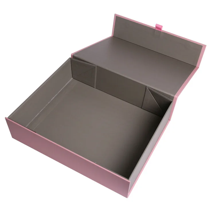 printing and custom logo in factory price foldable gift box