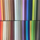 Solid PVC Faux Lychee Leather Material Upholstery Vinyl DIY Crafts Leather With Mesh Bonded Fabric