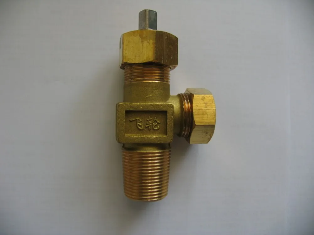 QF13 FEILUN freon cylinder valve ,freon gas valve,brass freon valve