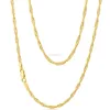 Cheap High Quality 18K Gold Singapore Chain for Wholesale
