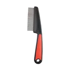 Home Tick Removal Tool Stainless Steel Fine Toothed Flea Remover Comb for dog cat pet