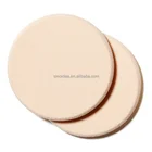 Round cosmetic foundation sponge puff,SBR makeup sponge