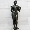 Bronze metal craft life size sexy nude famous female statues sculpture