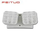 Indoor double head remote lamp led emergency light exit
