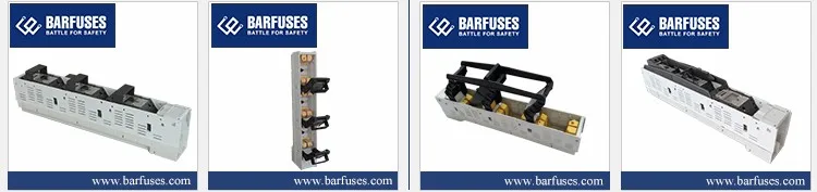 Barfuse BTR4ヒューズ断路器ストリップヒューズベース低電圧3 pヒューズレール仕入れ・メーカー・工場