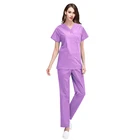 good quality hospital housekeeping fashionable nurse scrub uniform