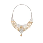 201803 Xuping luxury designs costume jewelry gold plated bridal wedding women jewelry set