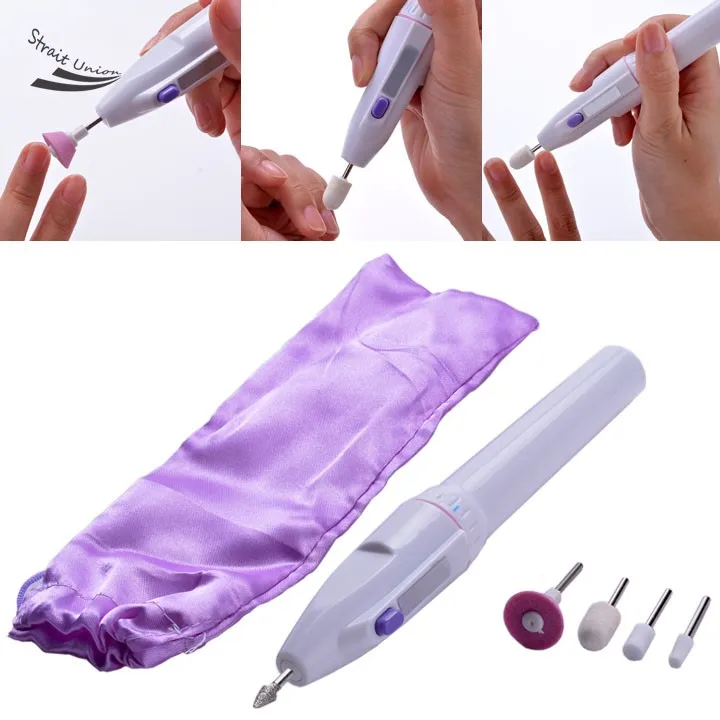 Toenail Nail Art Find Deals On Line At Get Quotations Pt9 Top Quality Nail Art Grooming Drill Tips Electric Manicure Toenail File Tool 5 Bits Care