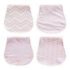 Infants & Toddlers Organic Cotton Mom Bibs Burp Cloth Muslin Baby Burp Cloths