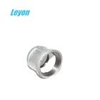 1/2" pipe fitting hexagon sockets equal galvanized lining plastic half coupling bsp