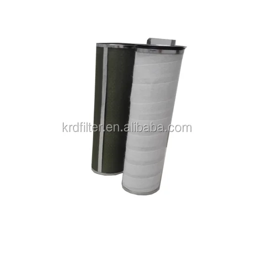 High efficiency Oil and gas separate coalescing filter for remove oil from steam