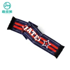China manufacturer promotional custom soccer scarves ,knit scarf football