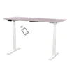 Height Adjustable Tables Sit Stand Desk Computer Table with Motorized Adjustable Metal Legs for Office Work and Study