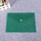 colorful business adhesive button a3 a4 size plastic file folder magic tape clear plastic envelope pp file holder