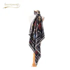 Plain Elegant Custom Digital Print 100% superfine Silk Scarf For Woman