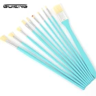 2019 Art Tools 3D Painting 10 Pcs Artist Supply Birstle Brushes Paint Brushes Sets For Kids Painting