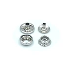 Nickel 9mm copper clothing buttons and decorative snap button