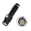 High Power Super Bright USB Rechargeable 3 Modes LED Mini Torch Flashlight With Pen Holder Clip