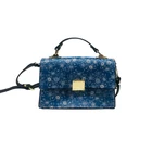 JSMART photo printing sublimation genuine leather solid messenger bag