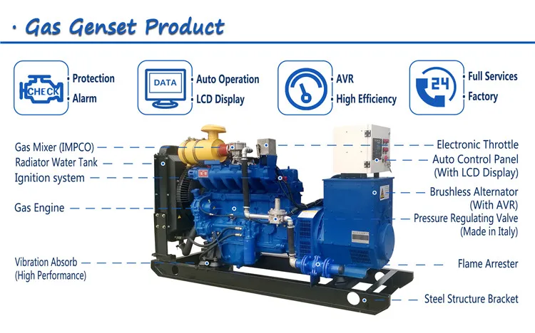 2.8 Gas Genset Info