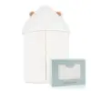Good Price Bamboo/Cotton Baby Hooded Bath Towel for Newborn Baby