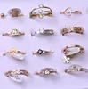 Factory Wholesale Various Designs Latest Gold Ring Designs Titanium Steel Ring For Ladies