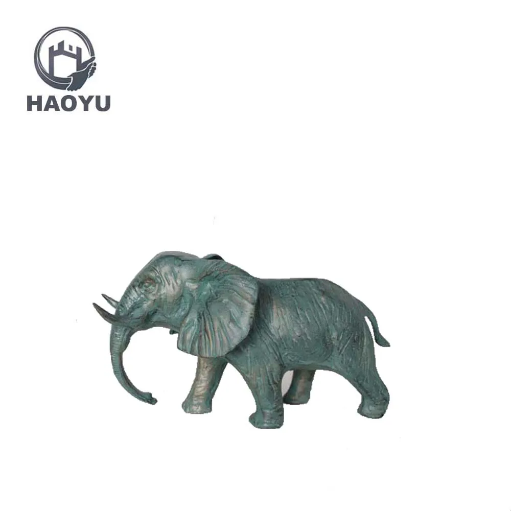 Cast Iron Large Metal Garden Sculpture Elephant For Garden