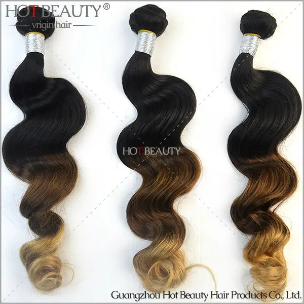 Unprocessed cheap price ombre hair B braiding hair bundles