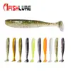 Double Color T Tail soft plastic lures AR25 68mm 2.3g pesca bass fish artificial bait