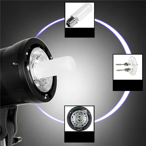 Godox SK400 Professionelle 400WS GN65 Studio Flash-blitzleuchte Photographische Licht SK Serie mit 150 Watt Modellierung Lampe - ANKUX.COM