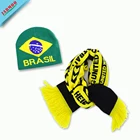 JARMOO Custom Acrylic Knitted Winter Warm Football Fans Scarf