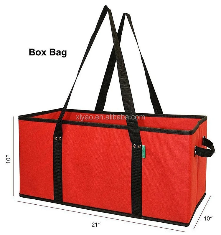 reusable grocery bags shopping box extra large tote collapsible