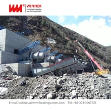 50t/h pebble/Rock/Basalt/Marble crushing and screening plant popular in Africa,nigeria and Mid East