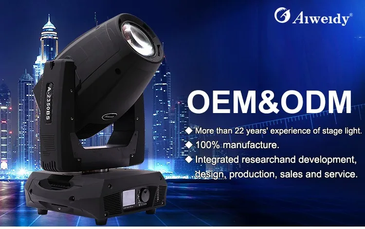 2017 newly Anti-water 8300k stage lighting 330w robe pointe moving head lights