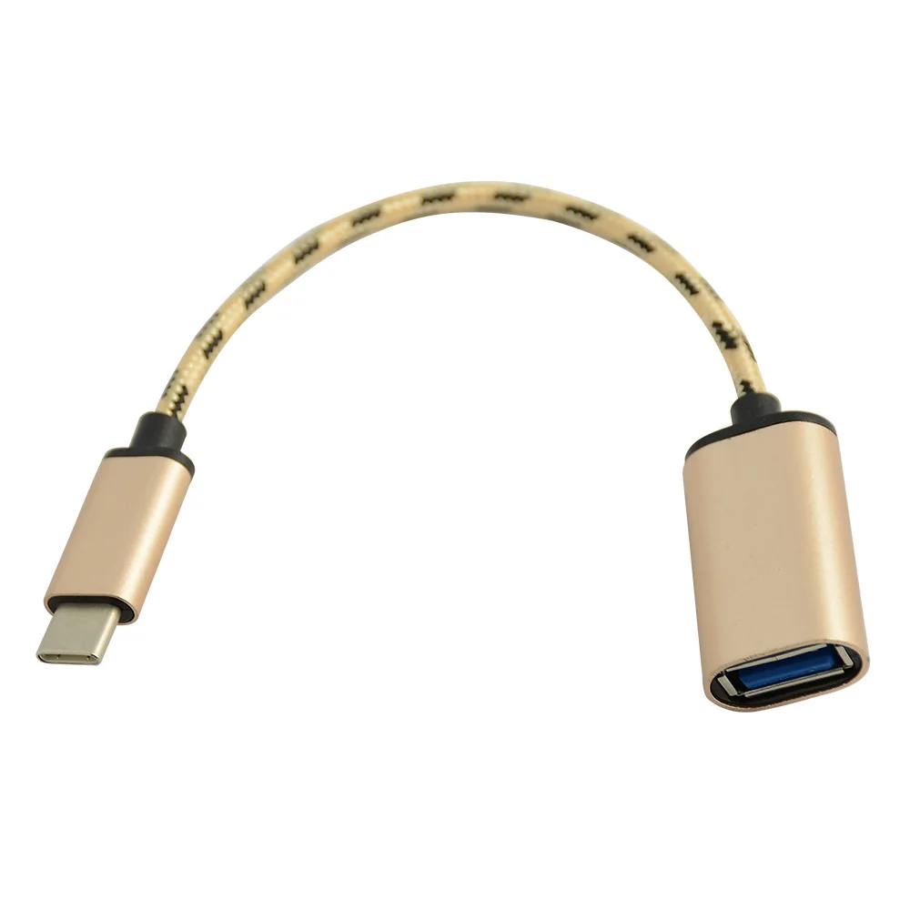 Top Spplier Type C OTG Adapter Cable USB 3.1 Type C Male To USB 3.0 A Female for Samsung HTC Android Smartphone Computer - ANKUX.COM