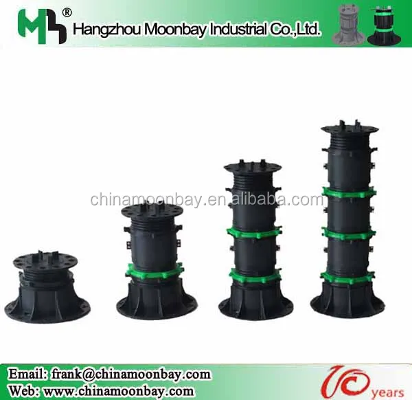 high breakage load shock easy install height adjustable pedestal for water fountain