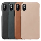 Brand new hot selling luxury leather protective phone case for iphone x