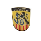 Holder Irish Id Button Name Iron Metal Knight Shield Pin Badge