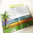 Full color hardcover photo book manga comic magazine children reading books printing service