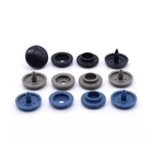 High Quality Fashion Eco-Friendly Color clothing Plastic Snap closure Button